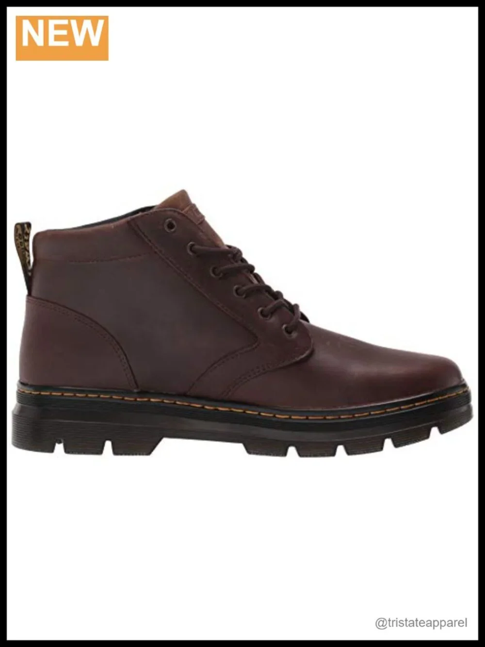 Dr. Martens Bonny Leather Chukka Boots Ankle Lace Up Chunky Sole